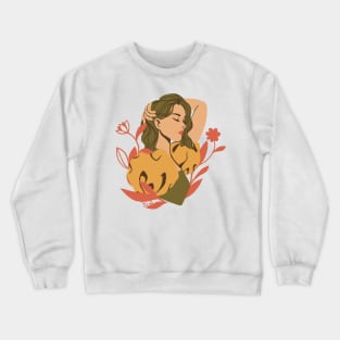 Flower Girl 8 Summer Crewneck Sweatshirt